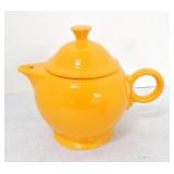 Fiesta Post 86 teapot, butterscotch