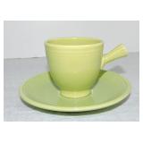 Vintage Fiesta demitasse cup & saucer,
