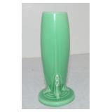 Vintage Fiesta bud vase, green