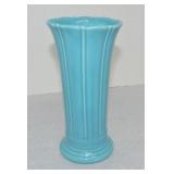 Vintage Fiesta 8' flower vase, turquoise