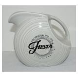 Fiesta Post 86 disc water pitcher, gray,