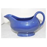 Vintage Fiesta sauce boat, cobalt