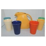 Vintage Fiesta 7 pc water set