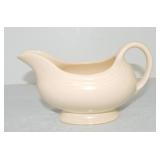 Vintage Fiesta sauce boat, ivory
