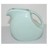 Vintage Fiesta Jubilee celadon disc juice pitcher