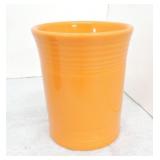 Fiesta Post 86 utensil crock, tangerine