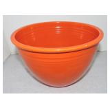 Vintage Fiesta #5 mixing bowl, red, inside rings,