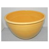 Vintage Fiesta #7 mixing bowl, yellow, inside