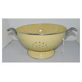 Fiesta Post 86 metal colander,  yellow