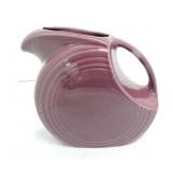 Fiesta Post 86 disc water pitcher, heather