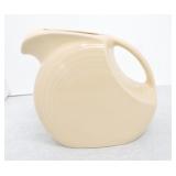 Fiesta Post 86 disc water pitcher, ivory