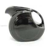 Fiesta Post 86 disc water pitcher, black