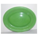 Vintage Fiesta oval platter, medium green