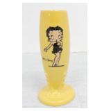 Fiesta Post 86 bud vase, sunflower, Betty Boop