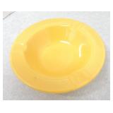Vintage Fiesta ashtray, yellow