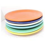 Vintage Fiesta 13' chop plate group,