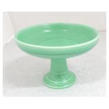 Vintage Fiesta sweets compote, green, marked HLC