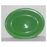 Vintage Fiesta oval platter, medium green