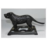 Cast iron dog nutcracker