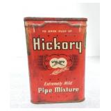 Hickory tobacco tin