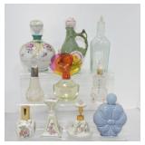 Lot of 10 perfume bottles
