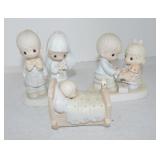 Precious Moments lot of 3 figures
