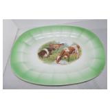 Edwin Knowles ironstone platter with cows