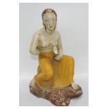 Pottery figure of a lady, 14'
