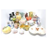 Lot of ceramic and porcelain items
