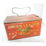 Union Leader Cut Plug tobacco tin