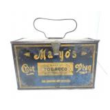 Mayo's cut plug tobacco tin