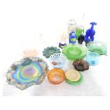 Lot of assorted glassware
