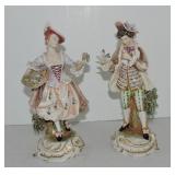 Frankenthal pair of figures, 10'