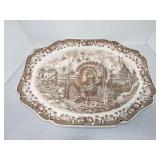 Johnson Bros. 'His Majesty' large turkey platter,
