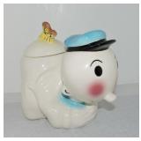 Sweet Pea cookie jar