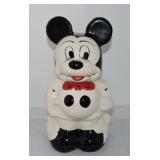 Midkey/Minnie turn-about cookie jar