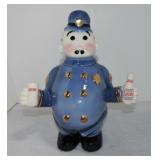 J D Pepsi Pete cookie jar, 51/250