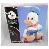 Treasure Craft Donald Duck cookie jar with box