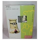 Treasure Craft Dilbert cookie jar with box