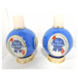 Pabst Blue Ribbon pair of lights