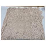 Lace bed cover/tablecloth
