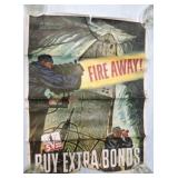 War Bonds poster, losses, 26'x20'