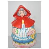 Napco Red Riding Hood 9' cookie jar