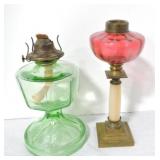 Lot of 2 lamp bases