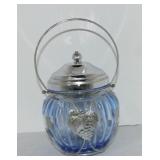 Glass biscuit jar