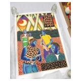 1997 New Orleans Jazz Festival poster,