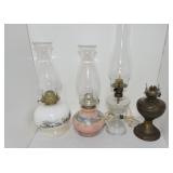 Lot of 4 lamps