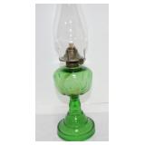 Oil lamp, green