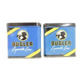 Bugler lot of 2 tobacco tins