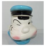 J D Popeye cookie jar, 34/250